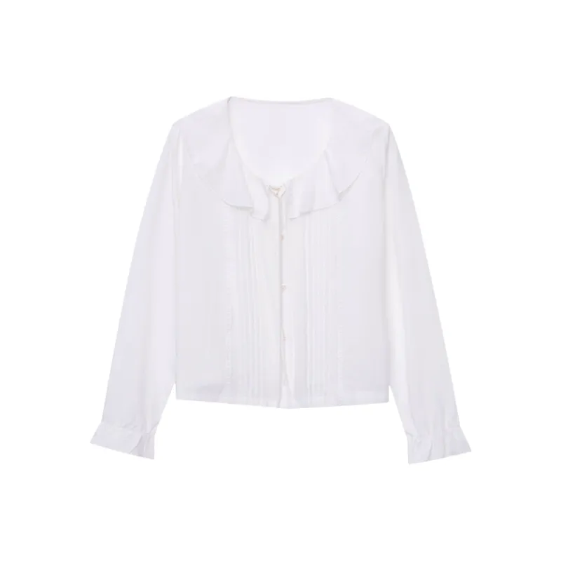 CHARM PICK Shirts Women's White-0