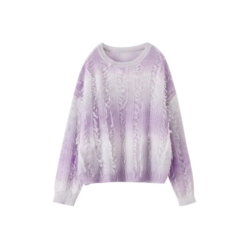 XIANGYING Knitwear Women's Purple-0