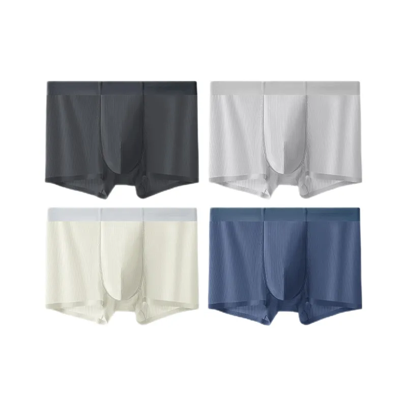 LUYOUYE Underpants Men's 4 Pack-12