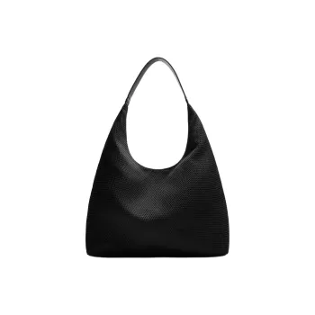 ZARA Polyester Shoulder Bag Medium Size Men's Black