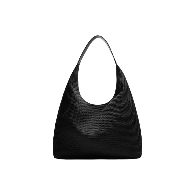 ZARA Polyester Shoulder Bag Medium Size Men's Black-0