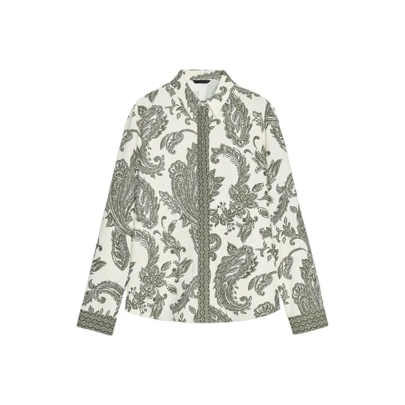 ZARA Shirts Women's Nude/Green-0