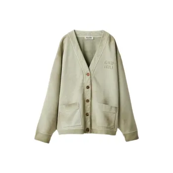 MIU MIU SS24 Knitwear Women's Dragon Tongue Orchid