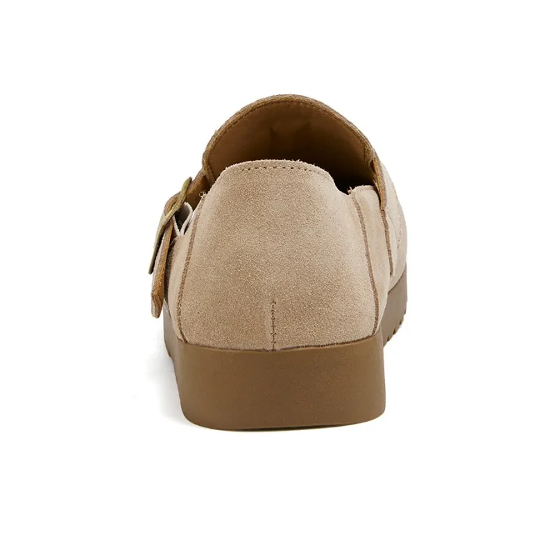 La Chapelle Women's Casual Shoes Low Heel Women's Sand-3