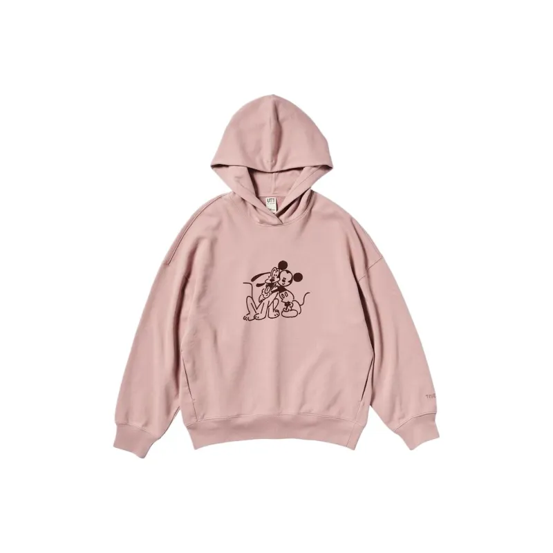 UNIQLO Yu Nagaba Collaboration Sweatshirts Women's Pink-0