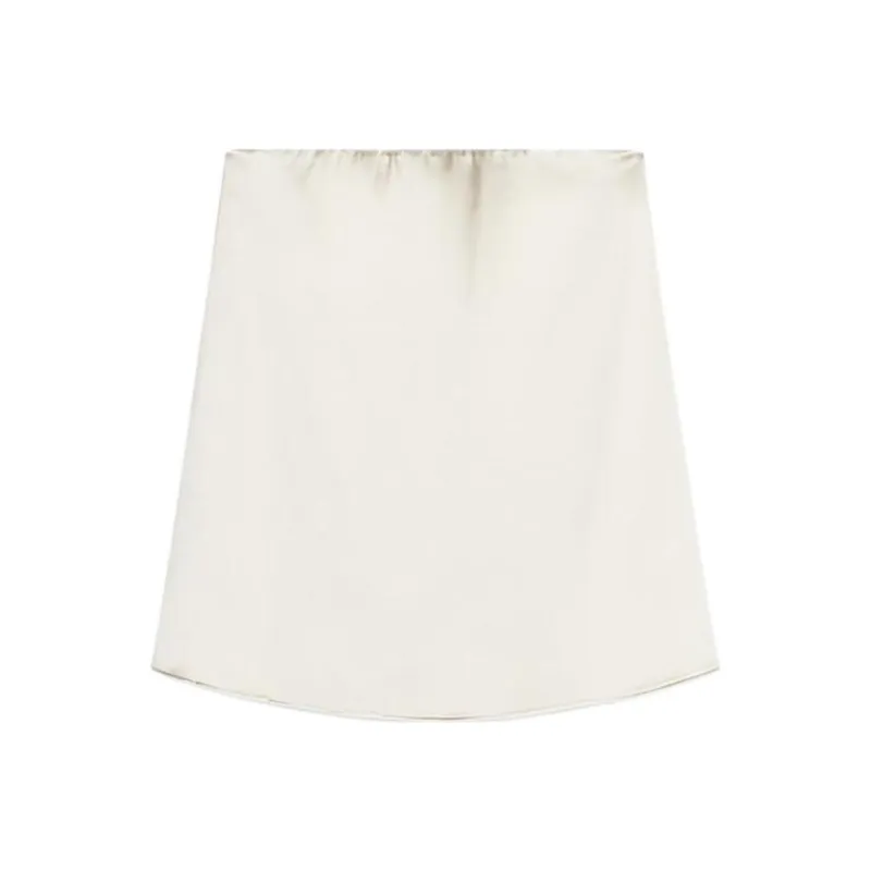 ZARA Strapless Top Women's Champagne-0