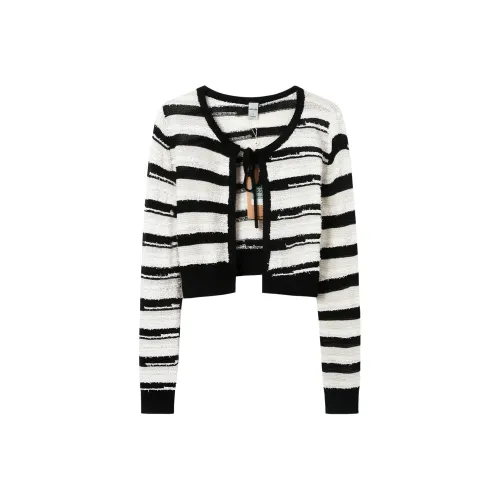 JESSYLINE Knitwear Women's Black/Beige