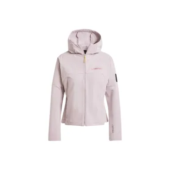 Adidas x TERREX X National Geographic FW24 ©NATIONAL GEOGRAPHIC SOFTSHELL Jackets Coats Women's Purple Pink