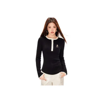 CCAABB T Shirts Women's BKX/Black
