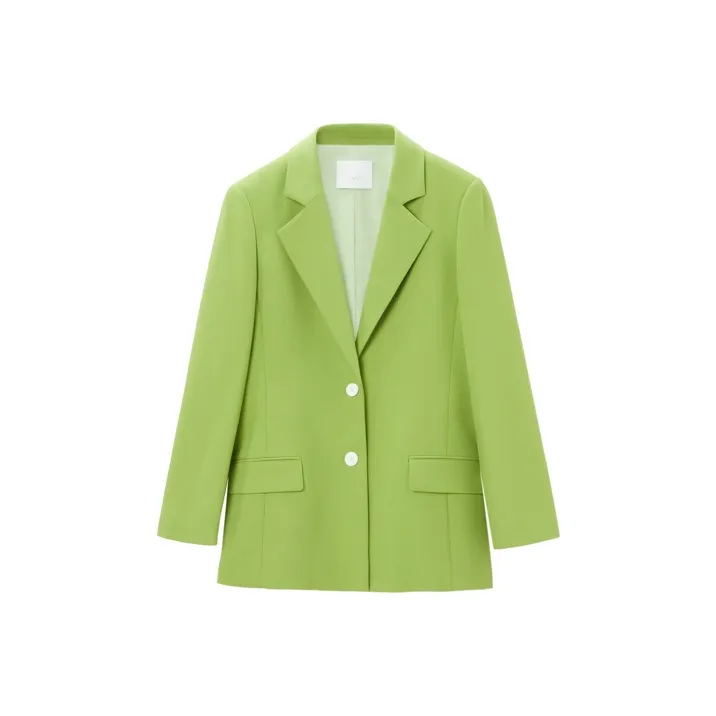 OVV Business Suits Women's Emerald Green Solid Color A1-0