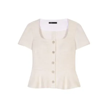 Maje Interwoven design Top
