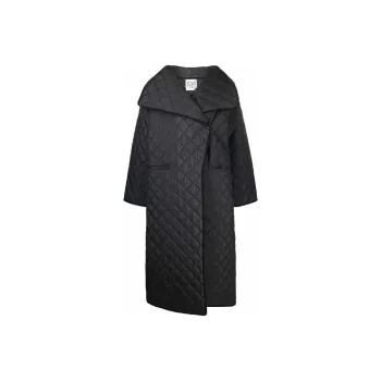 TOTEME Oversize Quilted Wrap Coat