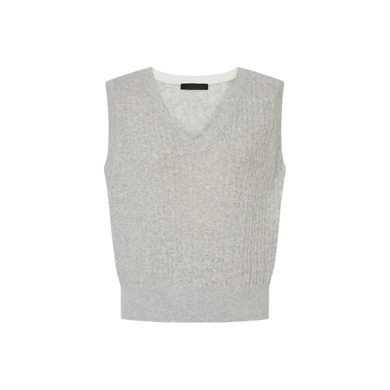 MOCO Knitwear Women's Light Heather Gray-0