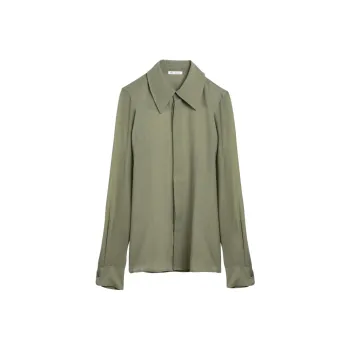 AMIPARIS Paris Semi Sheer Long Sleeved Shirt