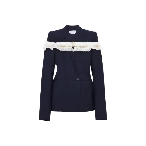 Alexander McQueen Slash detail Double breasted Blazer