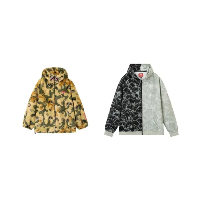 SPRAYGROUND Casual Sportswear Unisex Yellow+Black-0