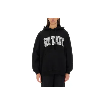 Rotate Logo embroidered Hoodie