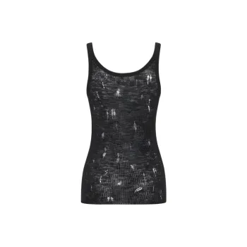 DIOR Tank Tops Women's Black