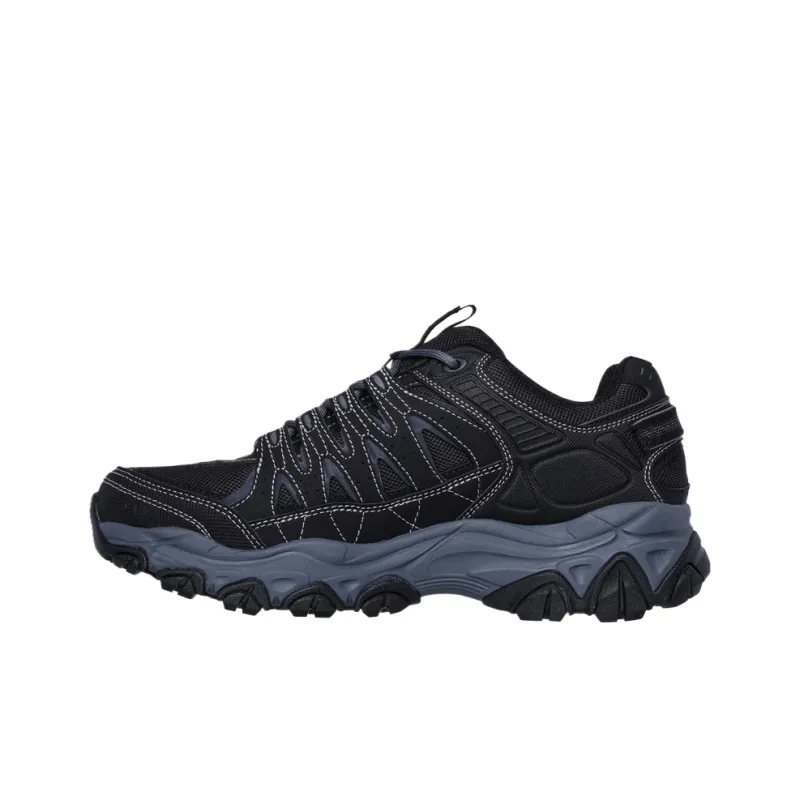 Skechers After Burn Low Top Outdoor Shoes Men's Black-1