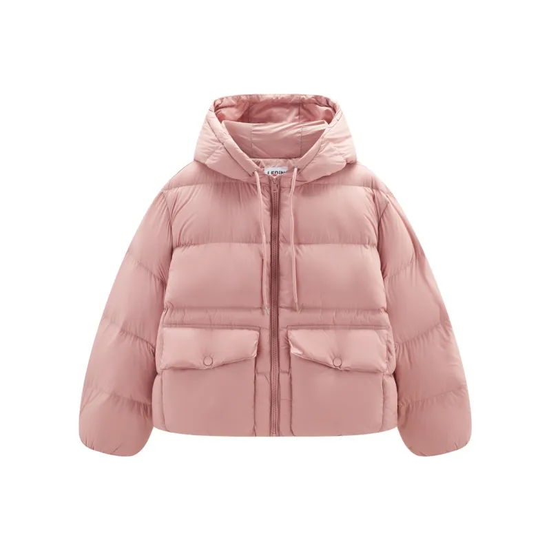 LEDIN Down Jacket Women's Velvet Rose Pink-0