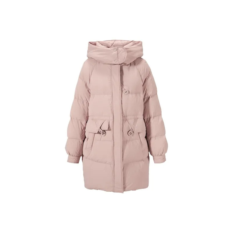 XIANGYING Down Jacket Women's Pink-0