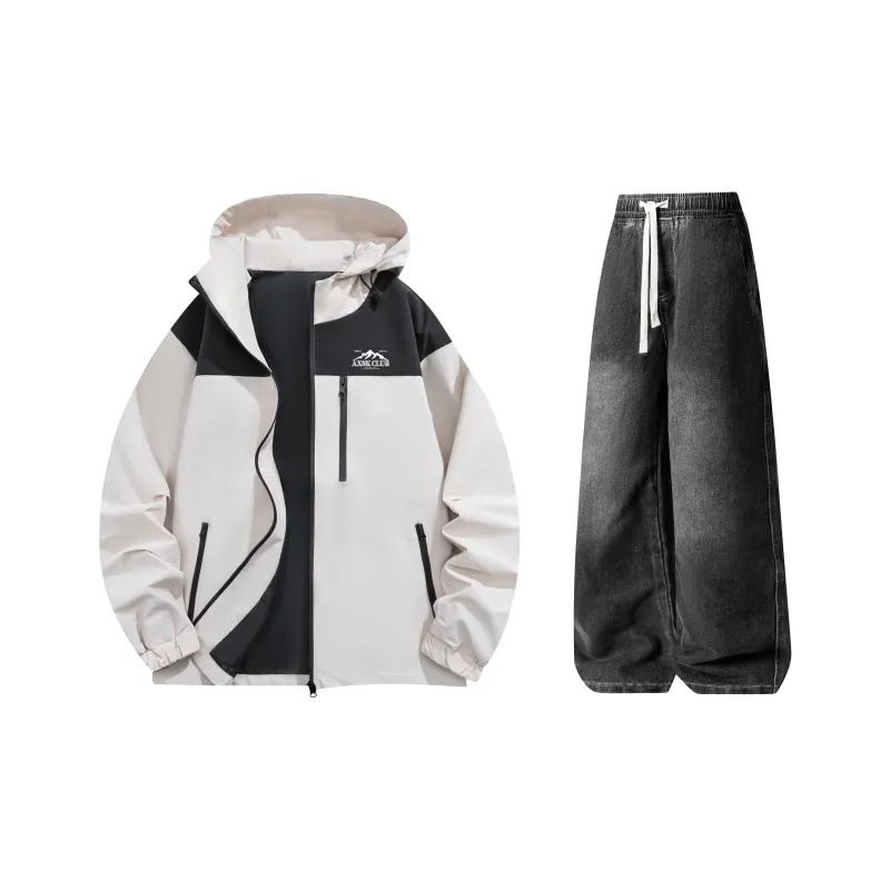 A.X.S.K Casual Sportswear Unisex Black-8