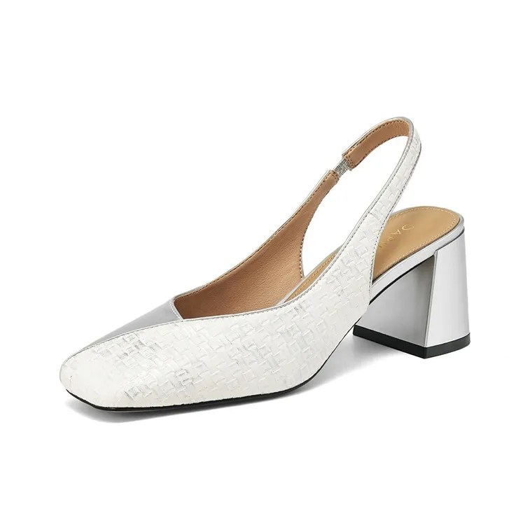 DAPHNE Chunky Heel High Heels Women's-4