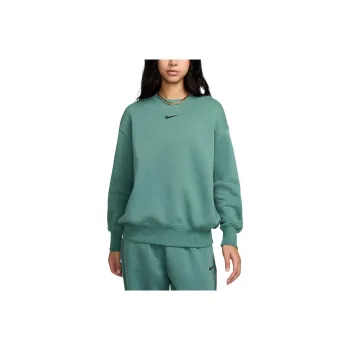 Nike Women's Oversized Crew-Neck Sweatshirt Sweatshirt Women's Turquoise