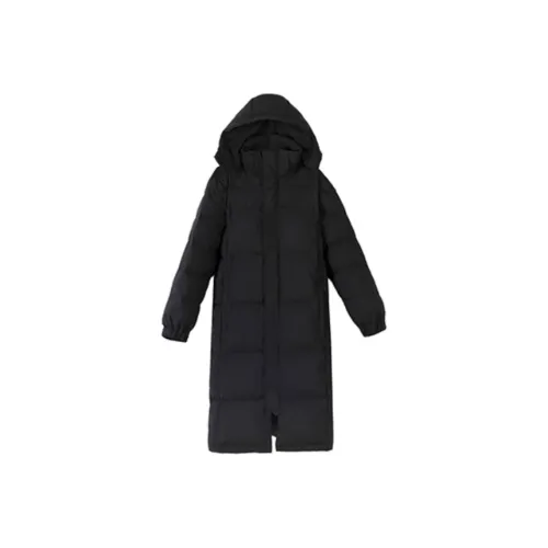 Deer Snake Down Jacket Unisex Black