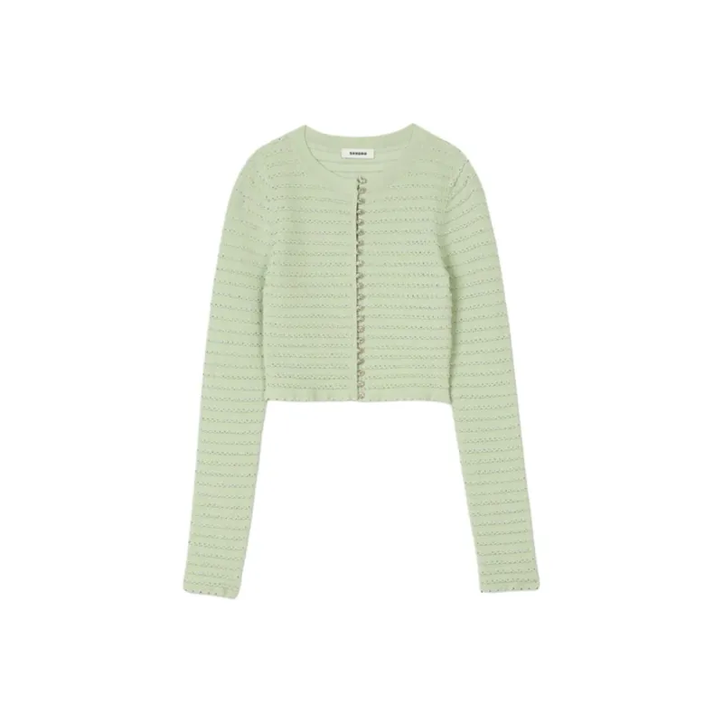 Sandro Crystal embellished Cardigan-0