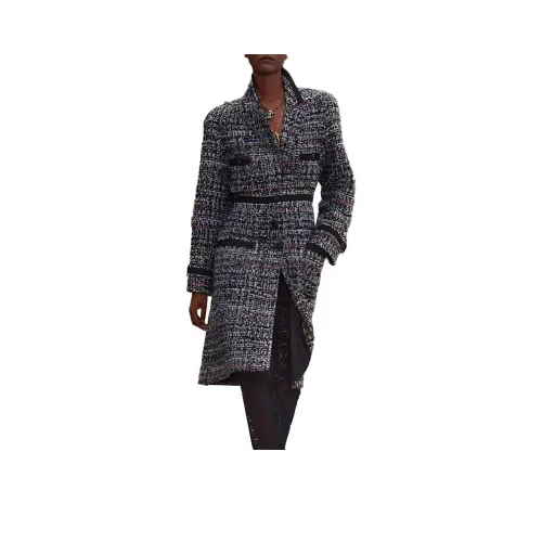 CHANEL Coats Women's Black