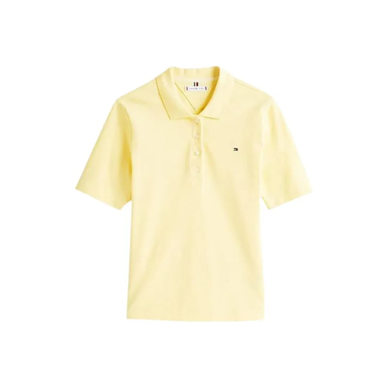 Tommy Hilfiger Polo Shirt Women's Yellow-0