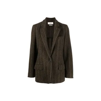 ISABEL MARANT ETOILE Charlyne Single-breasted Wool Blazer