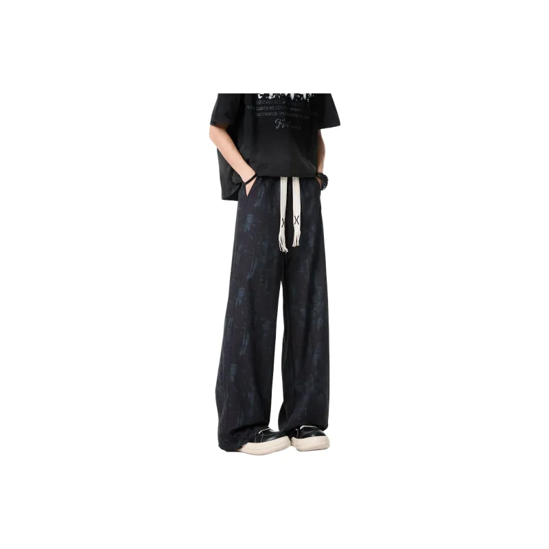 FAWENXIANGZI Casual Pants Men's-3
