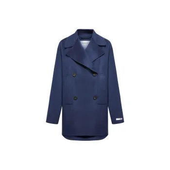 SportMax Coats Women's Marine Blue