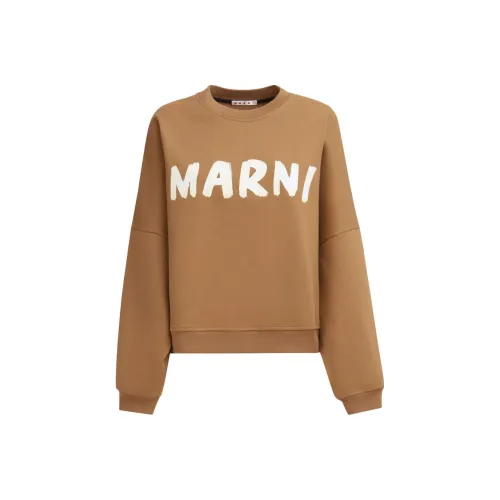 MARNI Logo Sweatshirt 'Olive'
