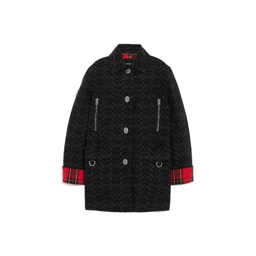 COACH Coats Women's Black