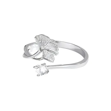Old Qingyun Silver Building S990 Silver Rings Unisex-6