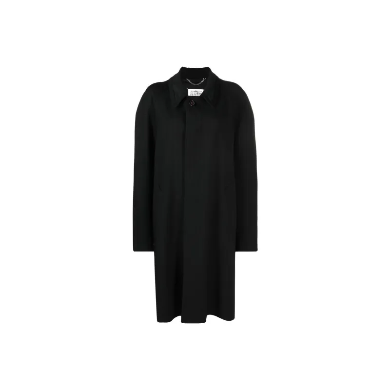 Maison Margiela Four Stitch Detailed Long Coat-0
