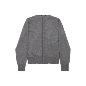 Balenciaga Cashmere Sweater Regular Fit Women's Gray
