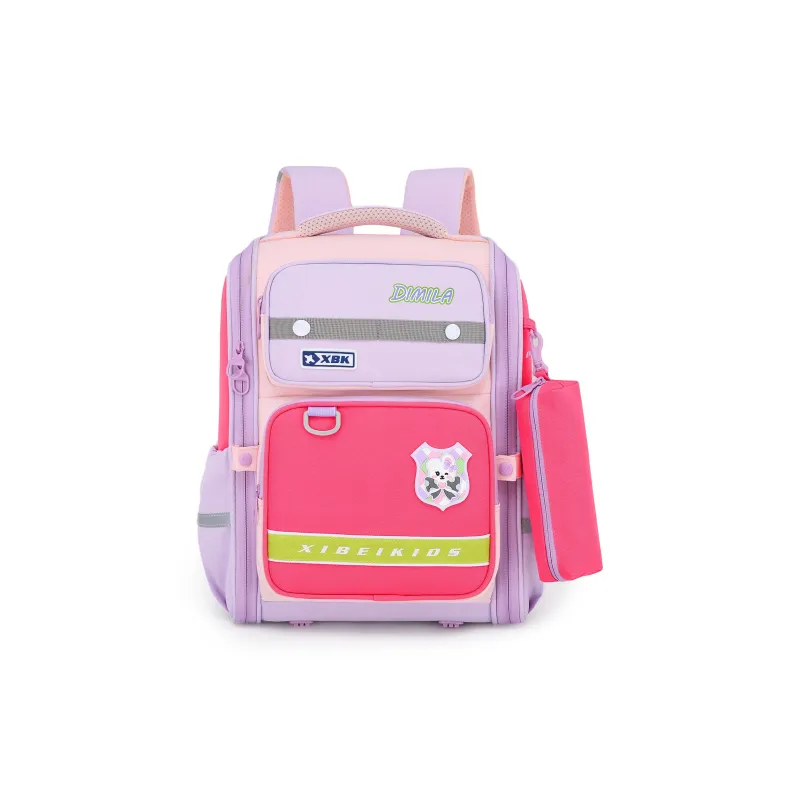 H YXIANG Polyester Cute Backpack Regular Unisex Multicolor-2