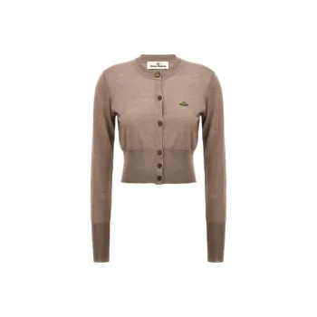 Vivienne Westwood Bea Knit Cropped Cardigan