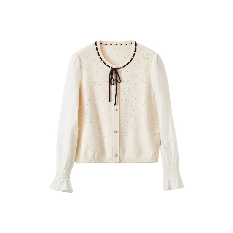 XIANGYING Knitwear Women's Beige-0