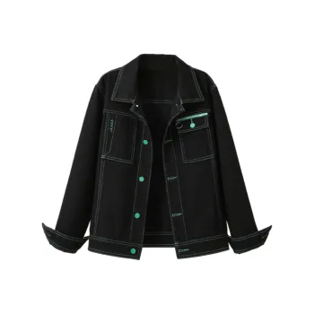 Ning Cai Yuer Coat Jacket Women's Black