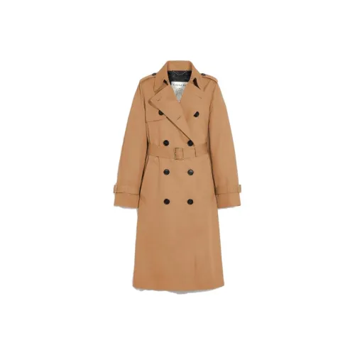 COACH Coats Women's Khaki