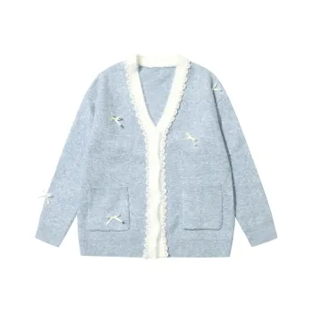 PAZZO Knitwear Women's Light Blue