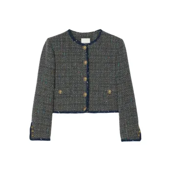 Sandro Tweed Jacket