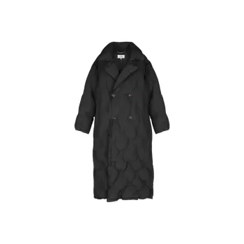 Maison Margiela Recycled Nylon Padded Coat 'Black'