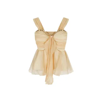 AINUOERMY Camisole Women's Champagne