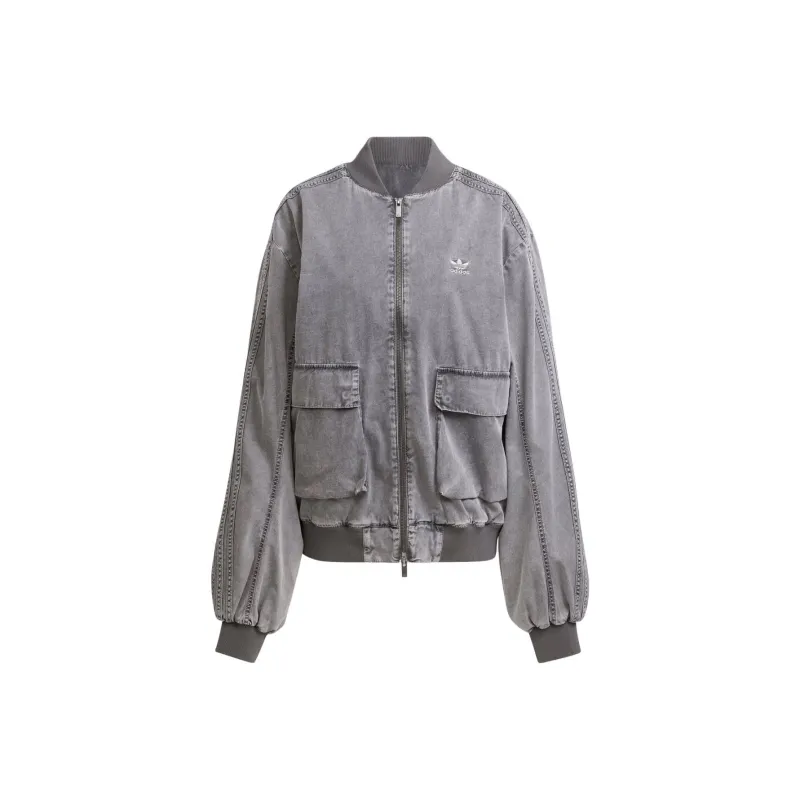 Adidas Originals Adilenium Season 2 Washed Bomber Jacket Gender Neutral-0